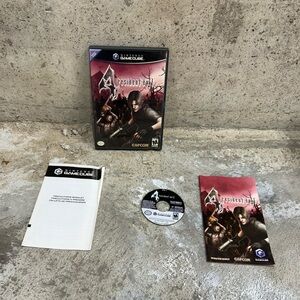 Resident Evil 4 GameCube Disc 2 Only w Case Manual Tested